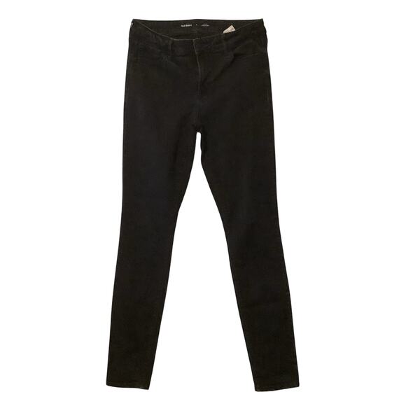 Old Navy Black Super Skinny Rockstar Jeans - Size 8 Tall - Preowned Gently Worn - Picture 1 of 8